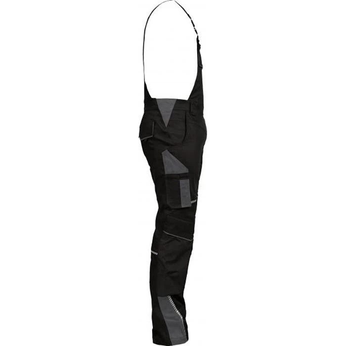 Leibwächter Arbeitshose Flex-Line Herren, Latzhose, Schwarz-grau, Größe 58 6 Leibwächter Arbeitshose Flex-Line Herren, Latzhose, Schwarz-grau, Größe 58 – Bild 6