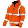 TeXXor Arbeitsjacke Whistler, 4119, Warnschutzjacke, Signalorange, Wasserdicht, Gr. M
