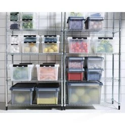Smartstore Aufbewahrungsbox Classic 15, 14Liter, Mit Deckel, Kunststoff, Transparent, A4, 40 X 30 X 19cm -Einhell Verkaufsshop 008db1221846e6f7194b2be791529e87b0496759 aufbewahrungsbox smartstore classic 15 14liter