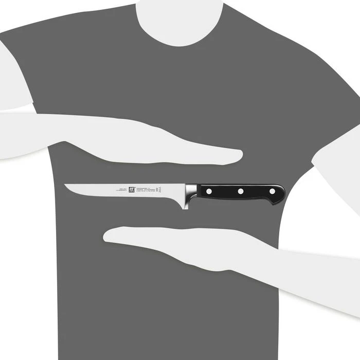 Zwilling Ausbeinmesser Professional S 31024-141, Schwarz, 14cm Klinge Starr 6 Zwilling Ausbeinmesser Professional S 31024-141, Schwarz, 14cm Klinge Starr – Bild 6