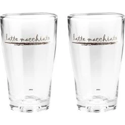 WMF Kaffeegläser Barista 09.5414.2040, Latte Macchiato Gläser, 270ml, 2 Stück