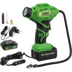 Zipper Luftpumpe ZI-LPE20-AK, Akkupumpe, Mit Adapter Für Zigarettenanzünder