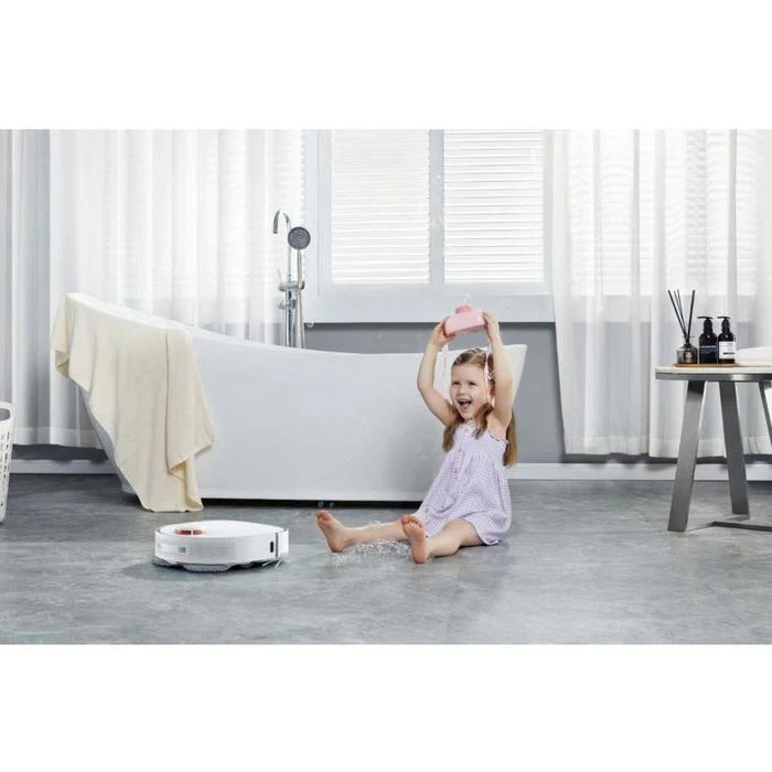 Dreame Saugroboter W10, Absaugstation, Weiß, Ladestation, Wischfunktion, Laufzeit 160 Minuten 4 Dreame Saugroboter W10, Absaugstation, Weiß, Ladestation, Wischfunktion, Laufzeit 160 Minuten – Bild 4