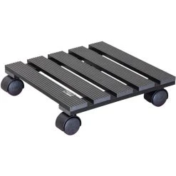 Wagner-System Pflanzenroller 20050001, Eckig, Kunststoff, 60kg, Anthrazit, 29 X 29cm