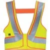 Uvex Warnweste Protection Flash 7973, Gelb-orange, Erwachsenenweste Mit Schalter, DIN 20471, Gr. 3XL