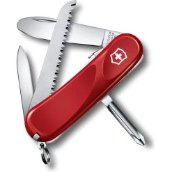 Victorinox Taschenmesser Junior 09, 2.4213.SKE, Für Kinder, Rot, 8 Funktionen