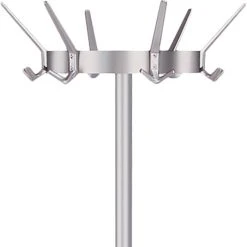 Kerkmann Garderobenständer Public, 6796, Mit 18 Haken, Metall, Alusilber -Einhell Verkaufsshop 07a20e03a14c2b489a42aea49fb13c6b7a98fa19 garderobenstaender kerkmann public 6796