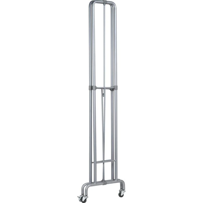 Unilux Garderobenständer Foldy, 400050665, Mit Rollen, Faltbar, Metall, Silber 3 Unilux Garderobenständer Foldy, 400050665, Mit Rollen, Faltbar, Metall, Silber – Bild 3