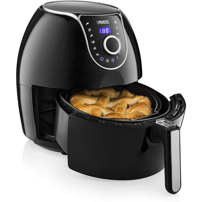 Princess Fritteuse XXL 182055 Heißluftfritteuse, 1700 Watt, Aerofryer, Ohne Öl, Für 5,2 Liter 1 Princess Fritteuse XXL 182055 Heißluftfritteuse, 1700 Watt, Aerofryer, Ohne Öl, Für 5,2 Liter