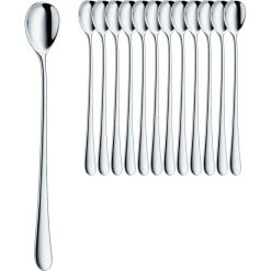 WMF Longdrinklöffel Professional Signum, Edelstahl 18/10, Poliert, 22 Cm, Set 12 Stück
