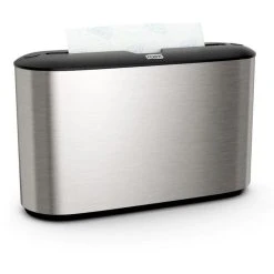 Tork Handtuchspender Xpress Image Design 460005 H2, Tischspender Edelstahl, 300 Falthandtücher, Silber