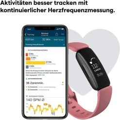 Fitbit Fitness-Tracker Inspire 2 Wüstenrot, Pulsmessung, OLED, Wasserdicht -Einhell Verkaufsshop 0ba605416690138cefd7cea249dffd09d9b8aa03 fitness tracker fitbit inspire 2 wuestenrot