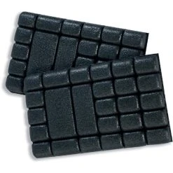Uvex Kniepolster Multipad 9868900, Zertifiziert, Für Arbeitshosen, 19 X 25 X 2 Cm, Schwarz