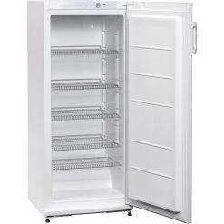 Bartscher Getränkekühlschrank 700273, 254 Liter, Flaschenkühlschrank, Weiß