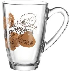 Montana Kaffeegläser Coffee 050687, Mit Henkel, 330ml, 6 Stück -Einhell Verkaufsshop 13490ea8bfd51c26f4a23b4bc2f55f0ca5d8371b kaffeeglaeser montana coffee 050687