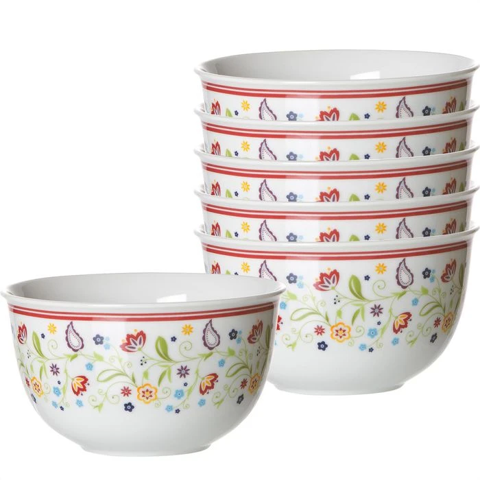 Ritzenhoff & Breker Ritzenhoff&Breker Müslischale Doppio Shanti, Porzellan, Mit Dekor, 15cm, Set, 6 Stück 4 Ritzenhoff & Breker Ritzenhoff&Breker Müslischale Doppio Shanti, Porzellan, Mit Dekor, 15cm, Set, 6 Stück – Bild 4