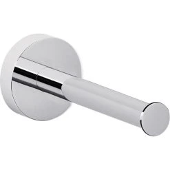 Tesa Toilettenpapierspender Smooz, 40328, Ersatzrollenhalter, Ohne Bohren, Für 1 Kleinrolle