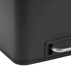 Svita Mülleimer TM2X15, Schwarz, Aus Metall, 2 X 15 Liter -Einhell Verkaufsshop 1667a91f1be90d87b19f482e06c6e1828a9a1dcb muelleimer svita tm2x15 schwarz