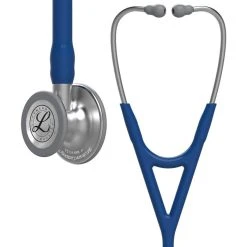 3M Littmann 3M-Littmann Stethoskop Cardiology IV Diagnostic, Doppelkopf, Für Kinder & Erwachsene, Marineblau