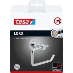 Tesa Toilettenpapierspender Loxx, 40272, Ohne Bohren, Metall, Für 1 Kleinrolle, Silber -Einhell Verkaufsshop 1942f7c165ae371af534a799815d24be7e1fb2cd toilettenpapierspender tesa loxx 40272