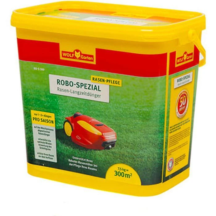 Wolf-Garten Rasendünger RO-S 300, Langzeitwirkung Bis 70 Tage, 7,5 Kg Für 300m² 1 Wolf-Garten Rasendünger RO-S 300, Langzeitwirkung Bis 70 Tage, 7,5 Kg Für 300m²
