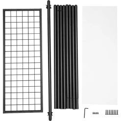 Songmics Garderobenständer HSR23BK, Mit Schuhablage, Metall, Schwarz -Einhell Verkaufsshop 1ac978ba83607826950c8f8eb80eba608d0703ec garderobenstaender songmics hsr23bk