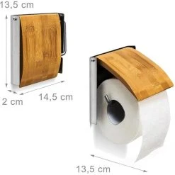 Toilettenpapierspender Relaxdays Bambus Und Edelstahl, Für 1 Kleinrolle, Braun -Einhell Verkaufsshop 1bb6d9a69360b19a3fd9368f600a67525956cf3b toilettenpapierspender relaxdays