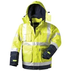 Elysee Arbeitsjacke Benjamin 2-in-1, 22706-0, Warnschutzjacke, Signalgelb, Wasserdicht, Größe S