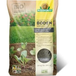 Neudorff Terra Preta Bodenverbesserer, Langzeitwirkung Bis 180 Tage, 20 Kg Für 200m²