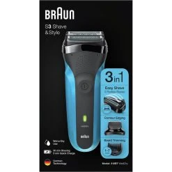 Braun Elektrorasierer Series 3 310BT Shave & Style, Für Herren, Wet & Dry, Mit Trimmer, Schwarz/blau -Einhell Verkaufsshop 1d8e94c9997964868ff5724d959a0e7168002c58 elektrorasierer braun series 3 310bt shave und style