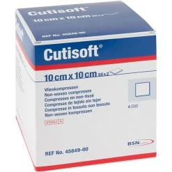 Vlieskompressen Cutisoft Steril, 10 X 10cm, 50 X 2 Stück -Einhell Verkaufsshop 1dff9382b1b478290de399c662169154972dfc0d vlieskompressen cutisoft