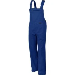 Qualitex Arbeitshose Classic BW 270 Herren, 61937d, Latzhose, Blau, Größe 50