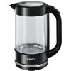Bosch Wasserkocher TWK70B03, 1,7 Liter, 2400 Watt, Glas, Transparent