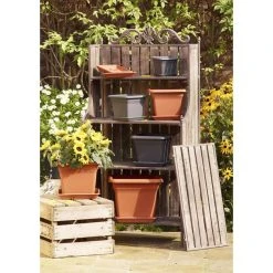 Greemotion Pflanztopf Pia 25 Ltr., Taupe, 40 X 40 Cm, Quadratisch, Kunststoff -Einhell Verkaufsshop 22106538886cc18bade5391a4d98cc25fe864daa pflanztopf greemotion pia 25 liter taupe