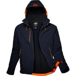 Helly Hansen Helly-Hansen Arbeitsjacke Chelsea Evolution, 74140, Softshelljacke, Navy Blau, Wasserdicht, Größe M