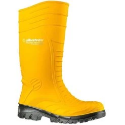 Albatros Gummistiefel Protector Plus Unisex 590250, S5 SRC, Halbschaft, PVC, Gelb, Größe 43