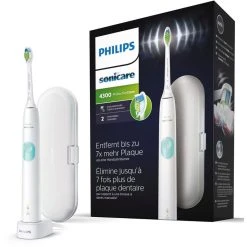 Philips Elektrische-Zahnbürste Sonicare, HX6807/28, ProtectiveClean 4300, 1 Putzmodus, Inkl. 1 Etui