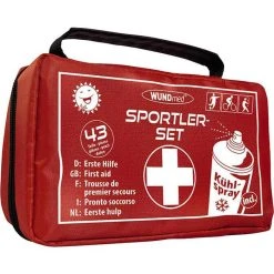 WUNDmed Erste-Hilfe-Tasche Sportler-Set, Spezialfüllung, Wasserabweisend