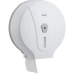 Böttcher-AG Toilettenpapierspender Profi, Maxi, Kunststoff, Für Jumbo Rollen, Weiß