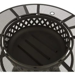 Blumfeldt Feuerschale Rosario, Ø 120cm, Edelstahl, Feuerhaken, Funkenschutz & Grillrost -Einhell Verkaufsshop 26487ca172e431723a00deed06a574662e16f70f feuerschale blumfeldt rosario durchschnitt 120cm