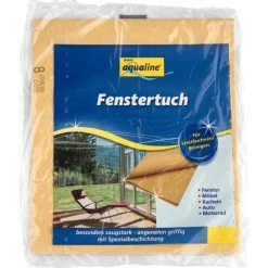 Aqualine Fenstertuch 9006-04003, Mischgewebe-Tuch, Streifenfreie Reinigung, 35 X 40cm, 2 Stück