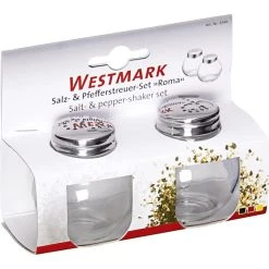 Westmark Salz-und-Pfefferstreuer Roma 65462270, Set, Aus Glas / Edelstahl, Transparent 7 Westmark Salz-und-Pfefferstreuer Roma 65462270, Set, Aus Glas / Edelstahl, Transparent -Einhell Verkaufsshop 269fc48e59adac85399d7b20d556f6fdd396ebc0 salz und pfefferstreuer westmark roma 65462270