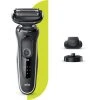 Braun Elektrorasierer Series 5 50-W4200cs, Weiß, Wet & Dry, Mit EasyClick-Präzisionstrimmer