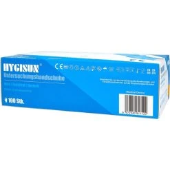 HYGISUN Einmalhandschuhe Intco Nitril, Puderfrei, Blau, 100 Stück, Größe M -Einhell Verkaufsshop 28cbed8670a9c258e6e5bf9a7c8f7bf4577fc0af einmalhandschuhe hygisun intco nitril puderfrei