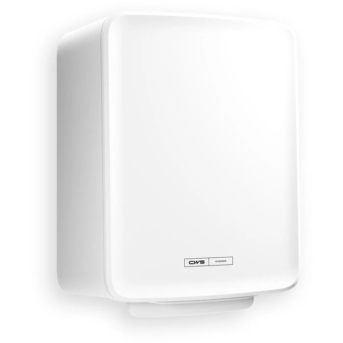 CWS Handtuchspender PureLine Paperroll NT Hybrid, 1700346 Schloss & Panel Für Rollenhandtücher Weiß 8 CWS Handtuchspender PureLine Paperroll NT Hybrid, 1700346 Schloss & Panel Für Rollenhandtücher Weiß – Bild 8