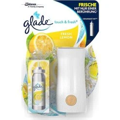 Glade® Glade Raumduft By Brise Touch & Fresh, 10 Ml, Starterset, Bietet Sofortigen Frischeschub, Limone