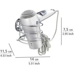 Wenko Haartrocknerhalter Turbo-Loc 18770100, Ohne Bohren, Verchromt, Mit Kabelhalter -Einhell Verkaufsshop 2cf3c5538e66b439363fc567657e473f92d2c689 haartrocknerhalter wenko turbo loc 18770100
