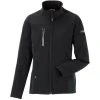 Planam Arbeitsjacke Norit Pure 6445054, Damen, Softshelljacke, Schwarz, Winddicht, Größe XXL /54