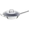Zwilling Wok Plus 40992-032, Ø 32cm, Edelstahl, Mit Gittereinsatz, Antihaftbeschichtet