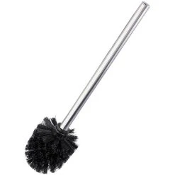 Wenko WC-Bürste Silber,Ersatzbürste Mit Edelstahlgriff